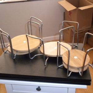 Ikea Plate Holders - Set of 5